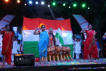 Guntur Talkies Movie Team at TRR School Anniversary Celebrations